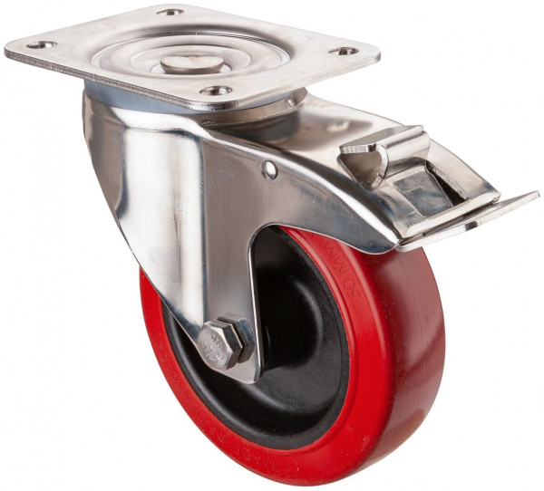 Inox roue de transport Réf. H120.B21.150