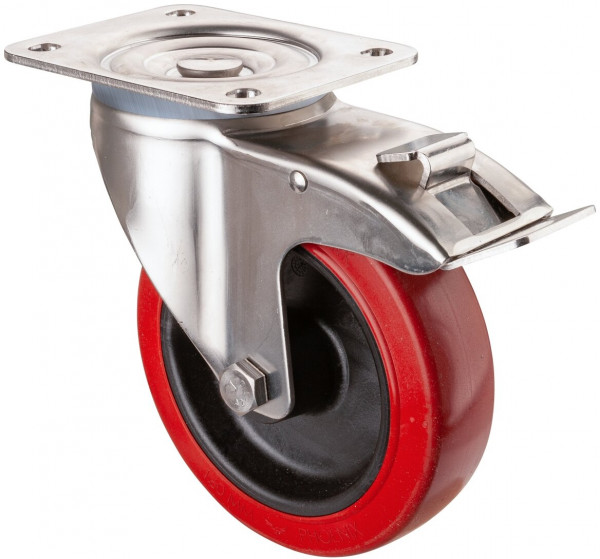 Inox roue de transport Réf. H120.B21.160