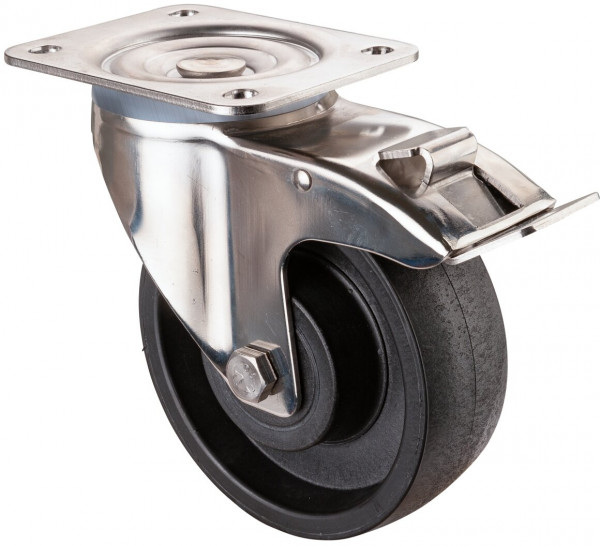 Inox roue de transport Réf. H120.B22.150