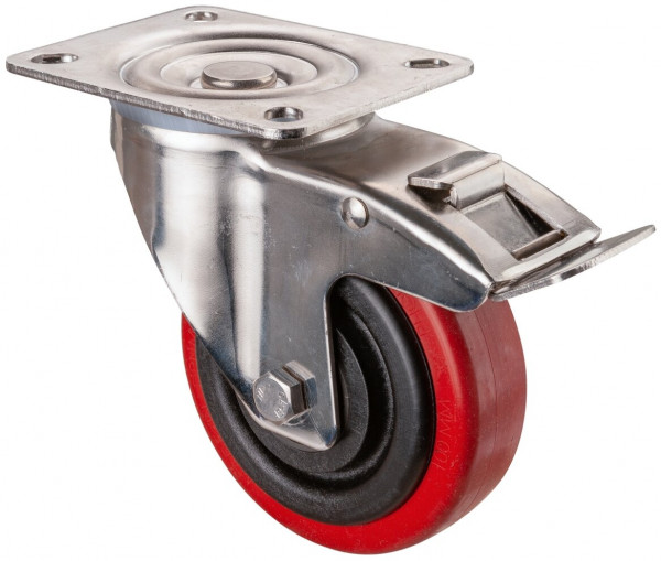 Inox roue de transport Réf. H120.B24.101