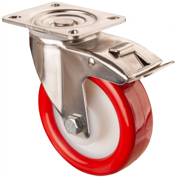 Inox roue de transport Réf. H120.B28.126