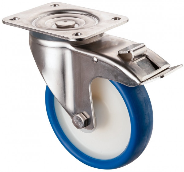 Inox roue de transport Réf. H120.B32.160