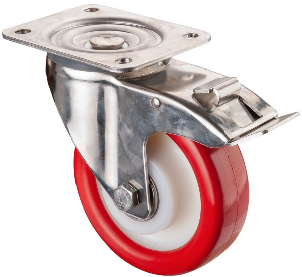 RVS transportwiel Art.-Nr. H120.B71.150