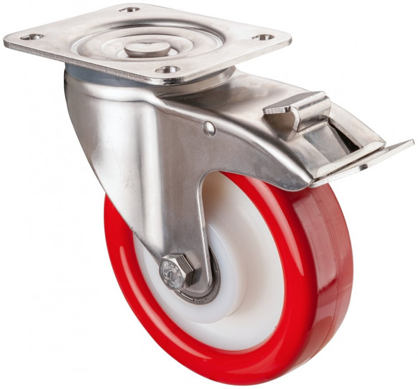 Inox roue de transport Réf. H120.B71.160