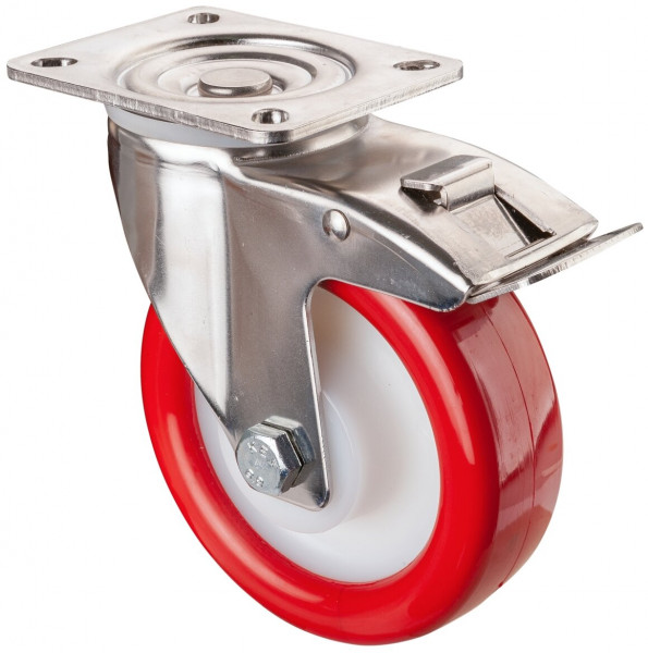 Inox roue de transport Réf. H121.B28.126