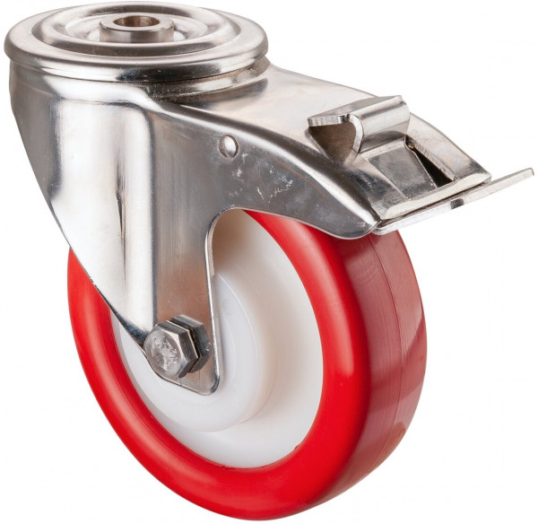 Inox roue de transport Réf. H121.B28.150