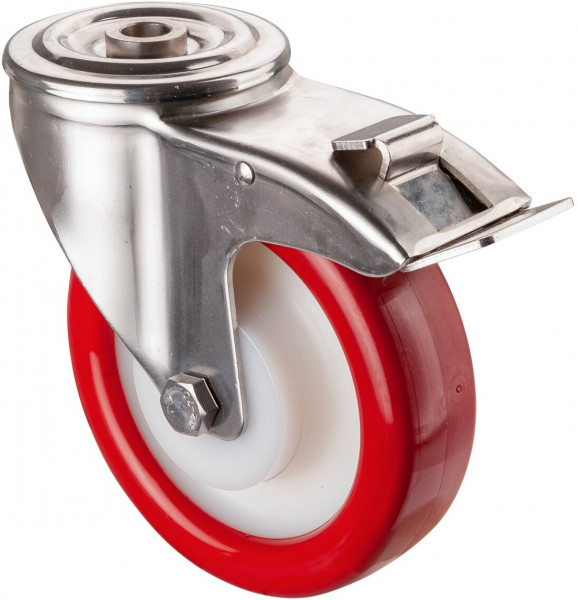 Inox roue de transport Réf. H121.B28.160