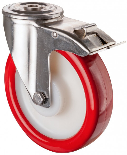 Inox roue de transport Réf. H121.B28.200