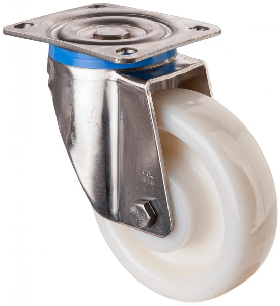 Inox zwaarlastwielen Réf. HS100.B14.160