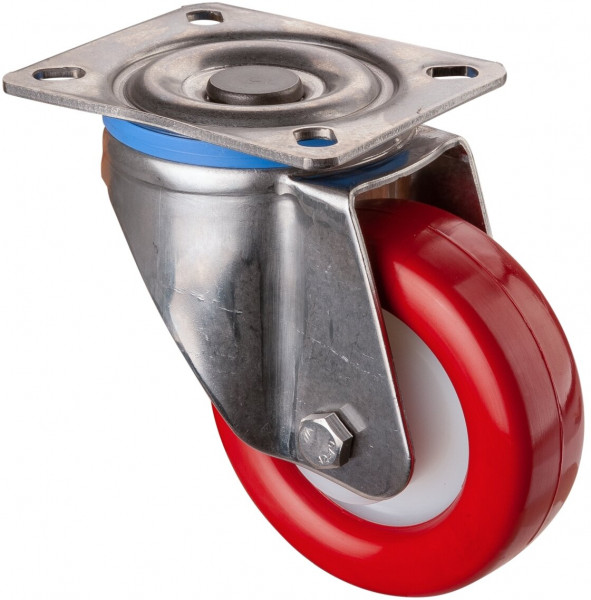 Inox zwaarlastwielen Réf. HS100.B27.101