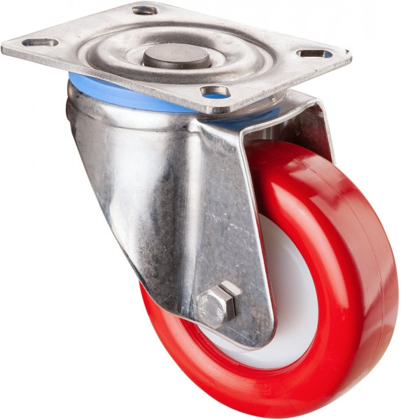 Inox zwaarlastwielen Réf. HS100.B28.101