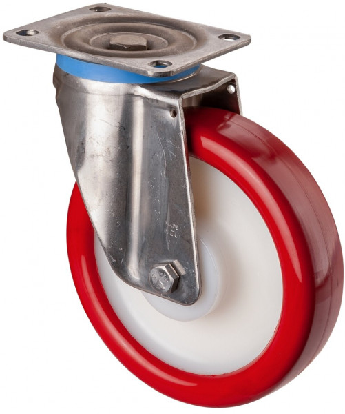 Inox zwaarlastwielen Réf. HS100.B28.202