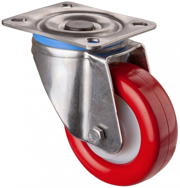 Inox zwaarlastwielen Réf. HS100.B71.100