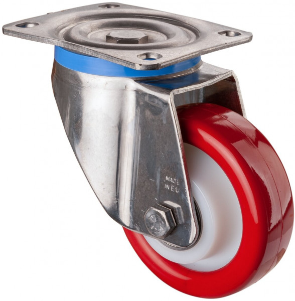 Inox zwaarlastwielen Réf. HS100.B71.126