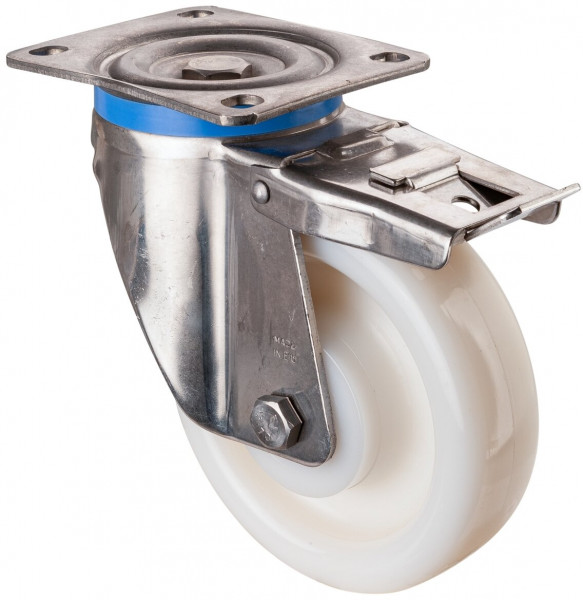 Inox zwaarlastwielen Réf. HS120.B14.160