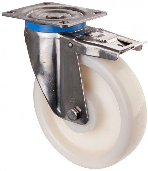 Inox zwaarlastwielen Réf. HS120.B14.204