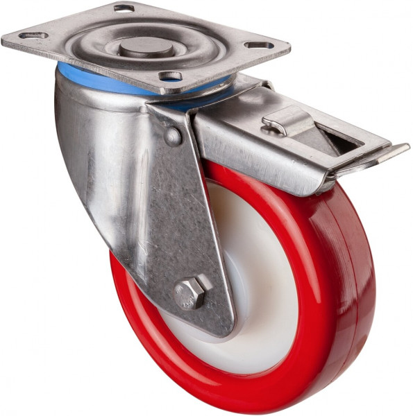 Inox zwaarlastwielen Réf. HS120.B71.125