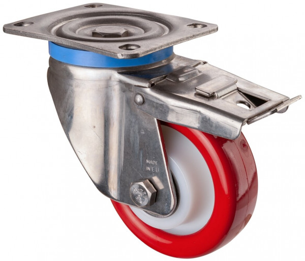 Inox zwaarlastwielen Réf. HS120.B71.126