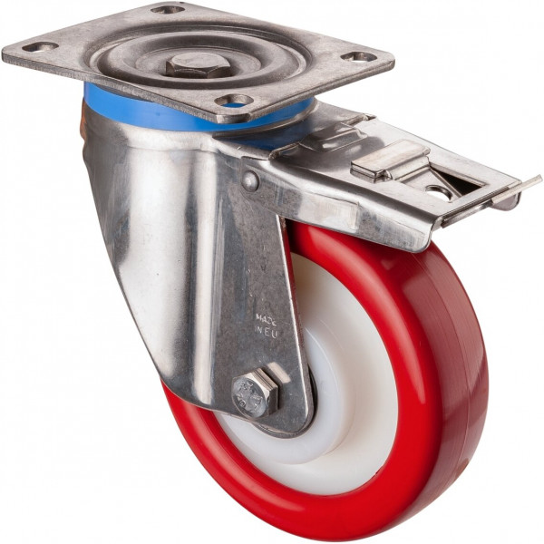 Inox zwaarlastwielen Réf. HS120.B71.150