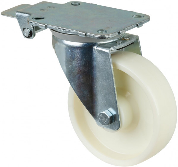 Zwenkrol met centrale vergrendeling