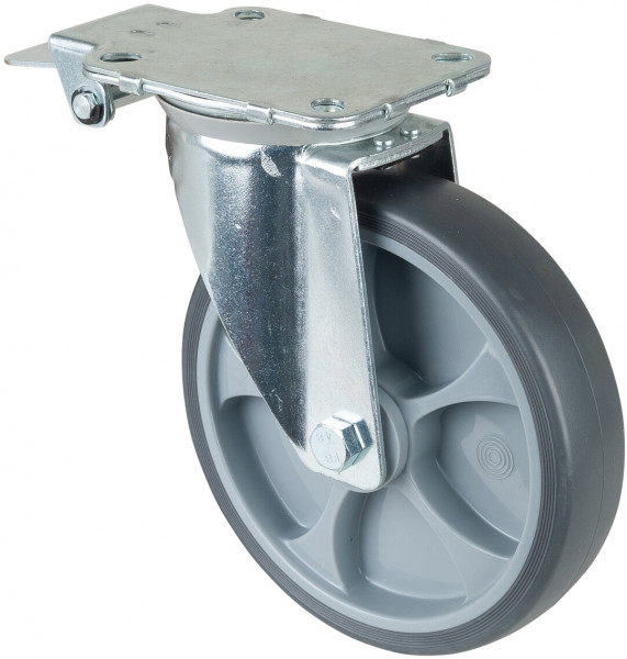 Zwenkrol met centrale vergrendeling Art.-Nr. L440.B44.201