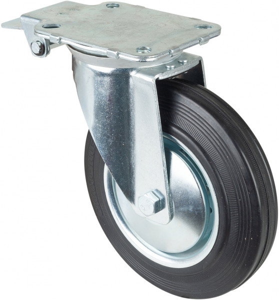 Zwenkrol met centrale vergrendeling Art.-Nr. L440.B55.201