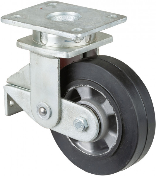 Roue industrielle avec ressort Réf. T100.B80.160