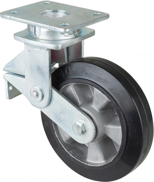 Roue industrielle avec ressort Réf. T100.B80.200