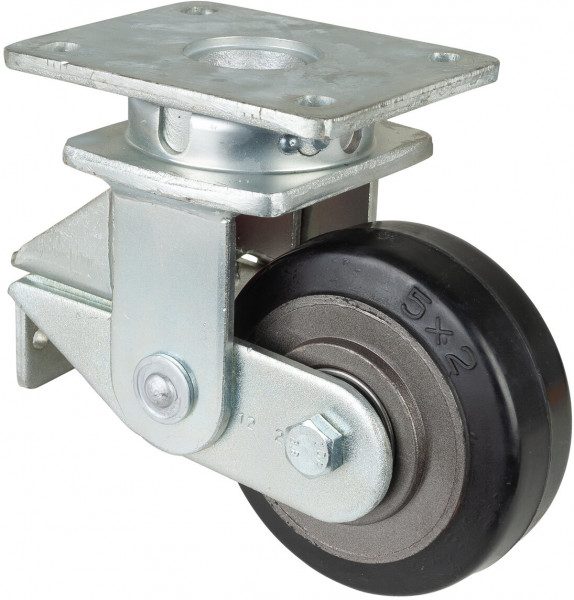 Roue industrielle avec ressort Réf. T100.B81.125