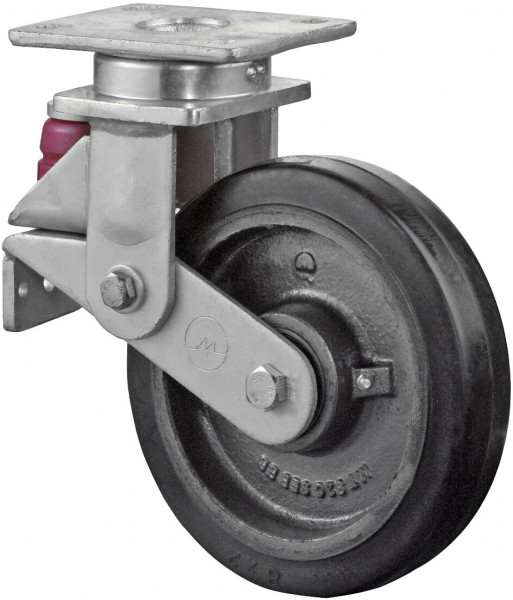 Roue industrielle avec ressort Réf. T100.B81.200