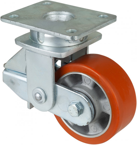 Roue industrielle avec ressort Réf. T100.B90.125