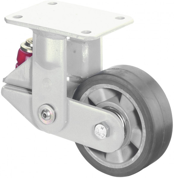 Roue industrielle avec ressort Réf. T110.B80.125