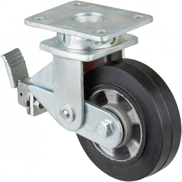 Roue industrielle avec ressort Réf. T120.B80.160