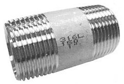 Nipple de tuyau BSP TBE 1/2"x 260 mm