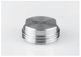 Embout borgne fileté DIN 11864-1 (Rd 110x1/4 Inch) DN 80