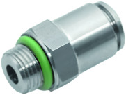 RIKI-P 4 mm x G1/8" RVS parallel