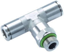 TEE ID 4mm x 1/8" RVS parallel draaibaar