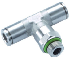 TIKI-D 10 mm x G1/4" RVS parallel draaib