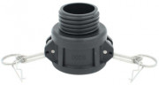 Bonfix messing verloopnippel - 2” x 1” Buitendraad