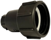 IBC S60x6 binnendraad op BSPT draaibaar buitendraad