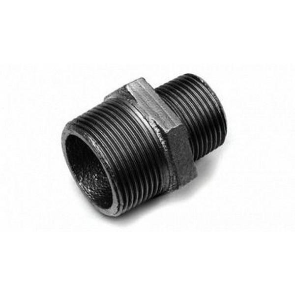 Verloopnippel Nr.245 Zwart 2” x 1”