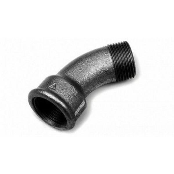 Coude 45° Nº40 Noir 3/4”