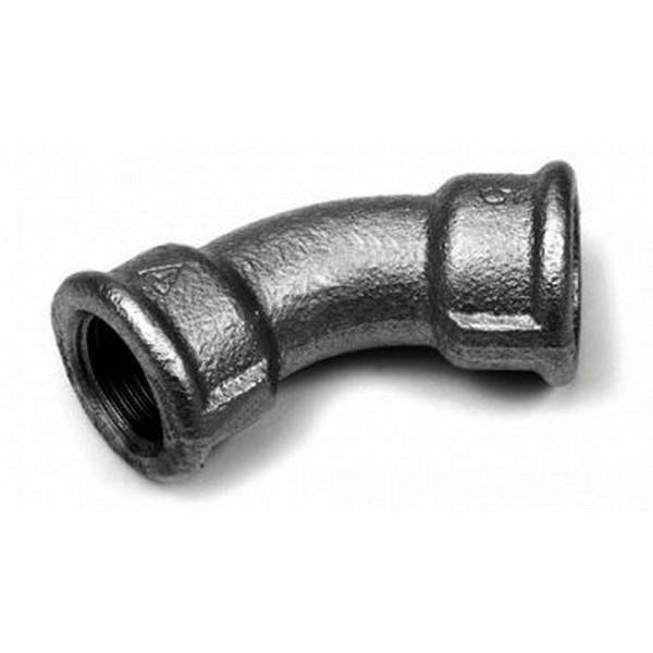 Bocht 45° Nr.41 Zwart 1-1/4”