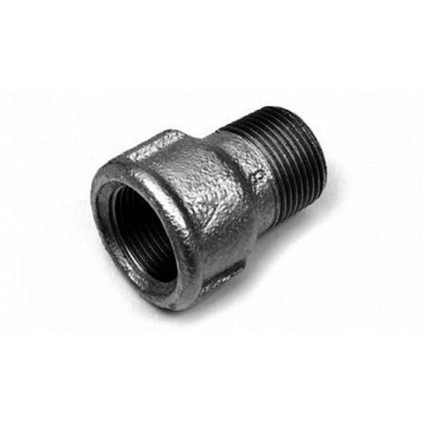 Soknippel Nr.246 Zwart - Sok 1-1/2” x Nippel 1-1/2”
