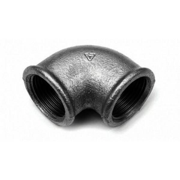 Knie 90° Nr.90 Zwart 1-1/4”