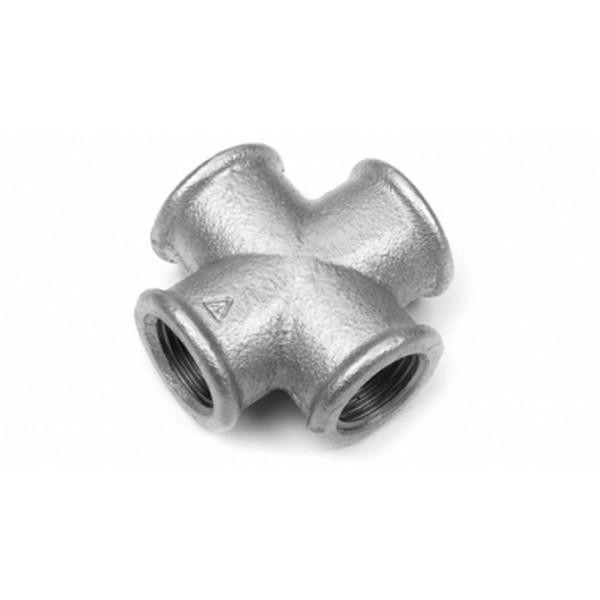 Kruisstuk Nr.180 Gegalvaniseerd 1-1/4”