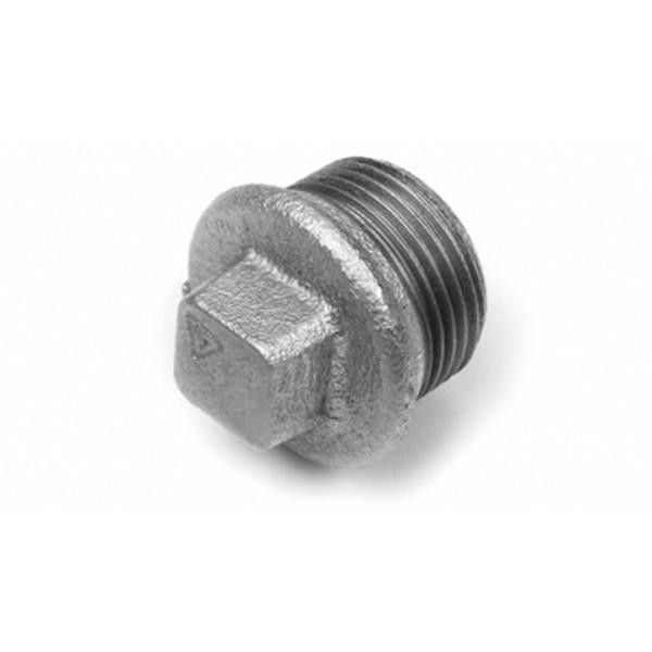 Vierkante Plug Nr.290 Gegalvaniseerd 1/2”