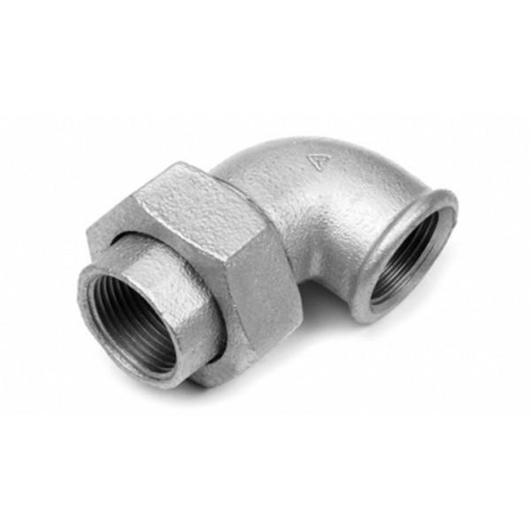 Haakse Koppeling 90gr Nr.96 Gegalvaniseerd 3/4”