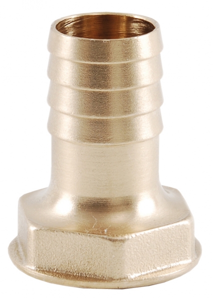 Messing slangtule - 13mm x 3/8” - binnendraad