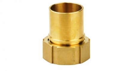 Tankwagenkoppeling Slangtule - Messing - 32mm x 1-1/4” binnendraad 